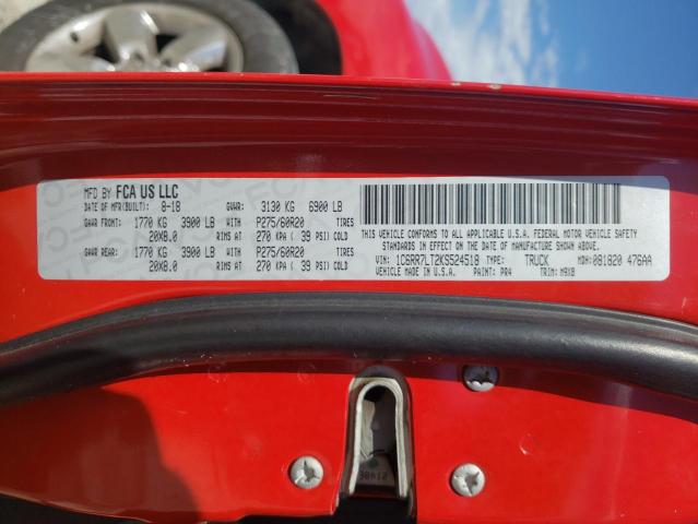 Photo 10 from auction – 2019 RAM 1500 CLASS with VIN 1C6RR7LT2KS524518