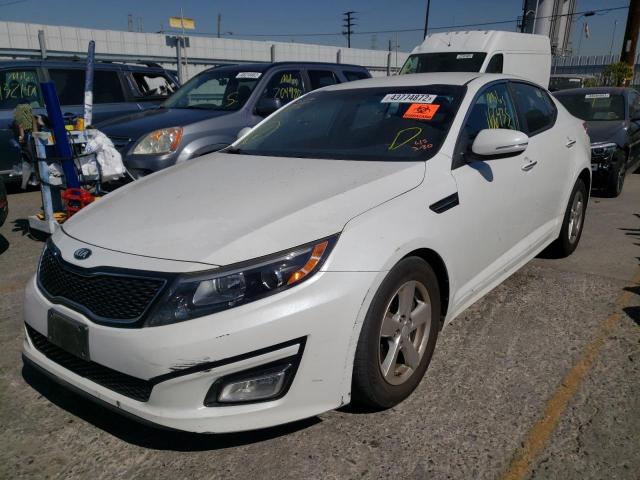 Photo 2 from auction – 2015 KIA OPTIMA LX with VIN 5XXGM4A74FG480671