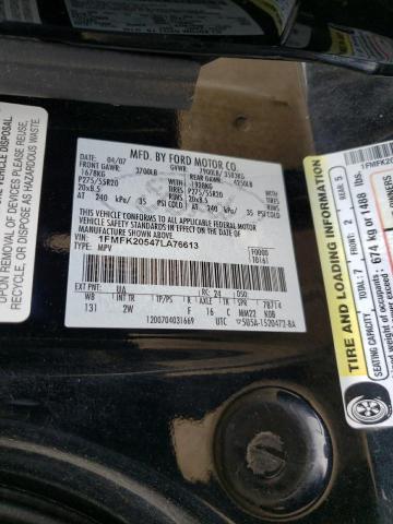 Foto 10 de la subasta – 2007 FORD EXPEDITION con VIN 1FMFK20547LA76613