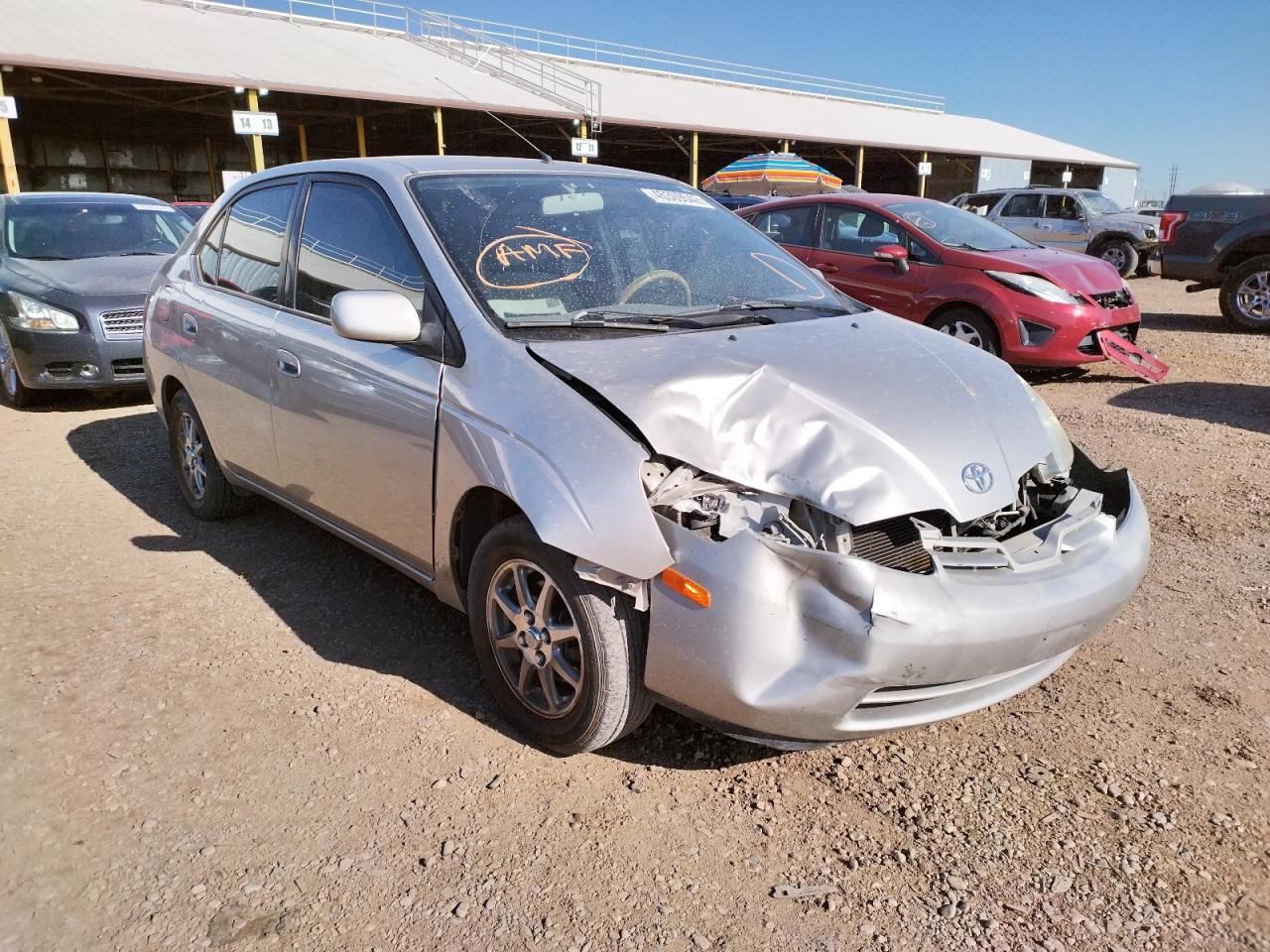 TOYOTA PRIUS 2001 with VIN JT2BK12U110028716 - Photo from auction