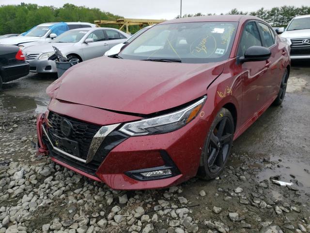 Photo 2 from auction – 2021 NISSAN SENTRA SR with VIN 3N1AB8DV6MY321008