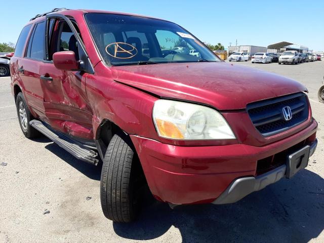 HONDA PILOT EXL 2003 with VIN 2HKYF18543H524511 - Photo from auction