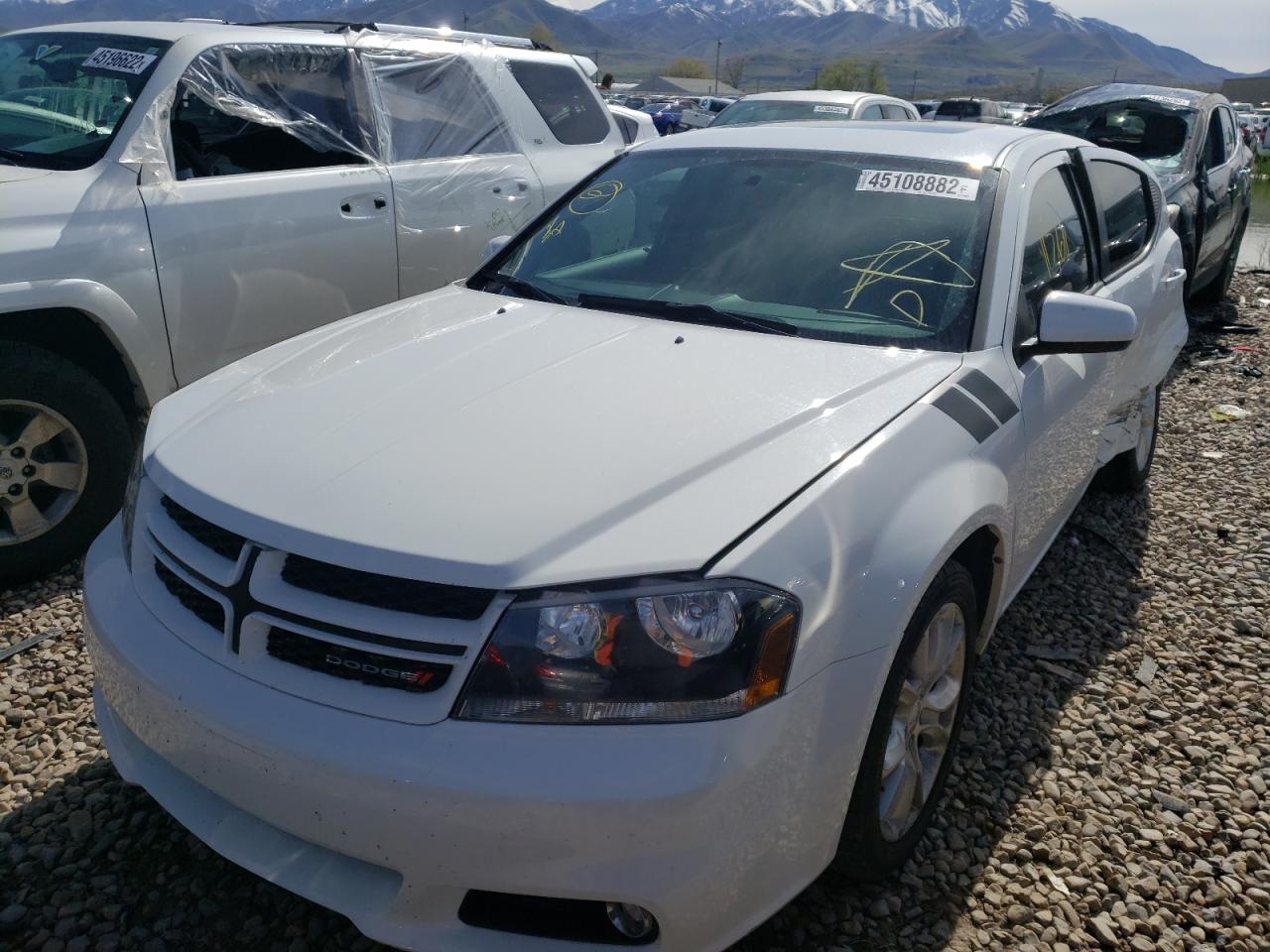 Photo 2 from auction – 2013 DODGE AVENGER R/ with VIN 1C3CDZBG0DN620523