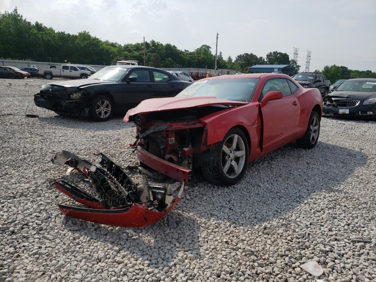 Photo 2 from auction – 2010 CHEVROLET CAMARO LT with VIN 2G1FC1EV3A9172003