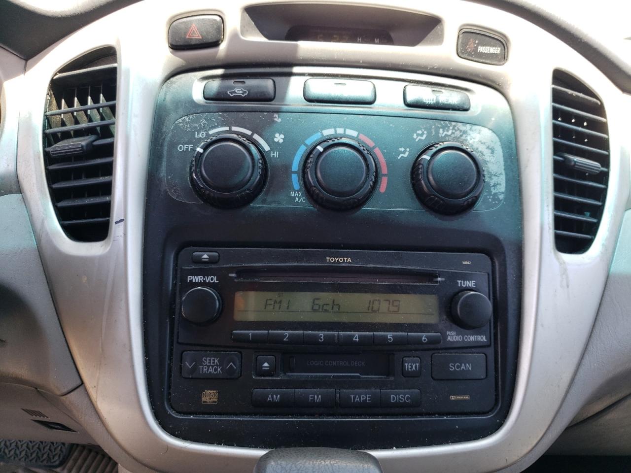 Photo 9 from auction – 2007 TOYOTA HIGHLANDER with VIN JTEGD21A670162968