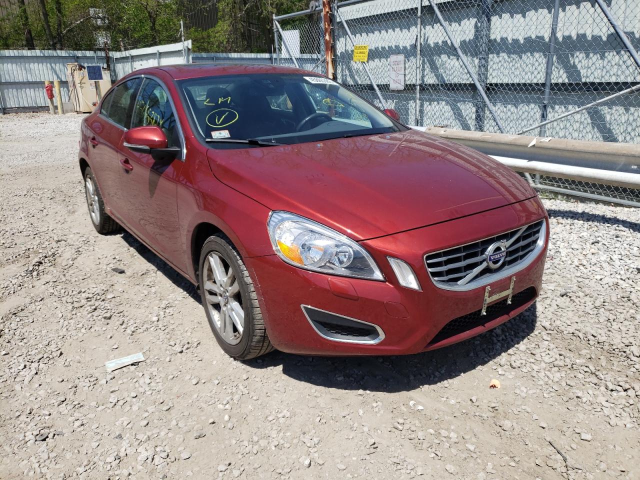 Photo 1 from auction – 2013 VOLVO S60 T5 with VIN YV1612FH9D1215080