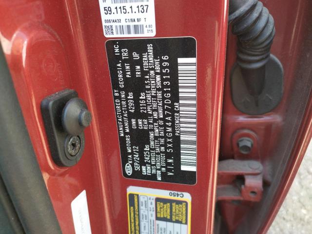 Photo 10 from auction – 2013 KIA OPTIMA LX with VIN 5XXGM4A77DG131596