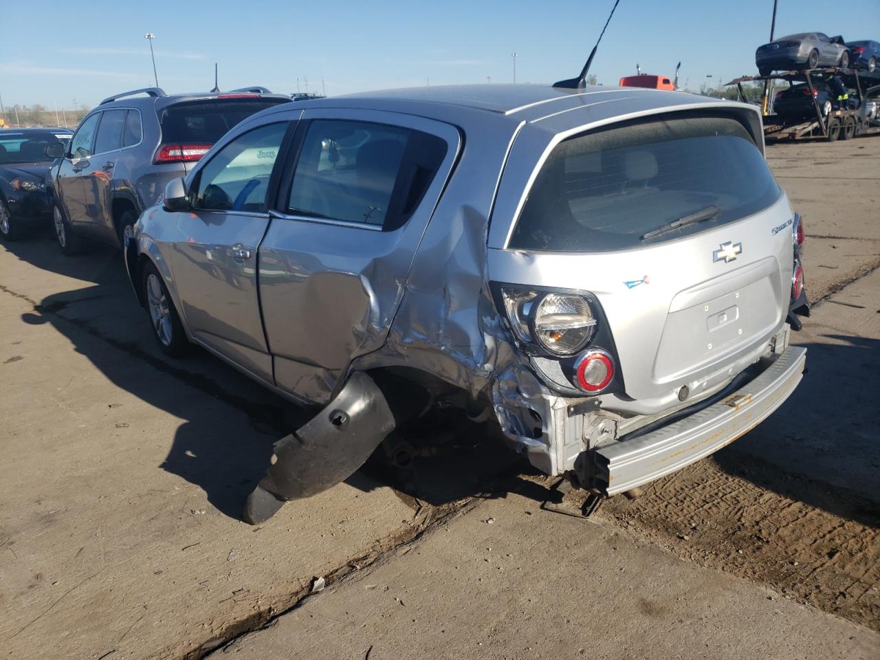 Photo 16 from auction – 2014 CHEVROLET SONIC LT with VIN 1G1JC6SHXE4110063