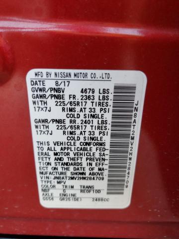 Photo 10 from auction – 2017 NISSAN ROGUE S with VIN JN8AT2MV2HW284709