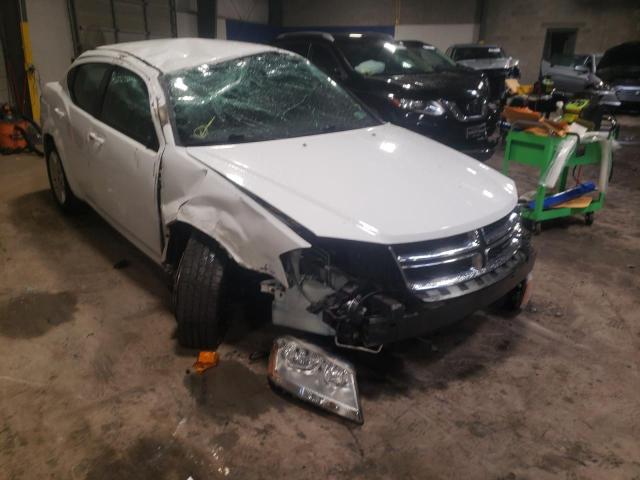 DODGE AVENGER SE 2014 with VIN 1C3CDZAB6EN167306 - Photo from auction