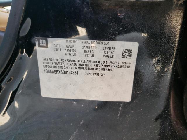 Photo 10 from auction – 2013 CADILLAC ATS with VIN 1G6AA5RX6D0154834