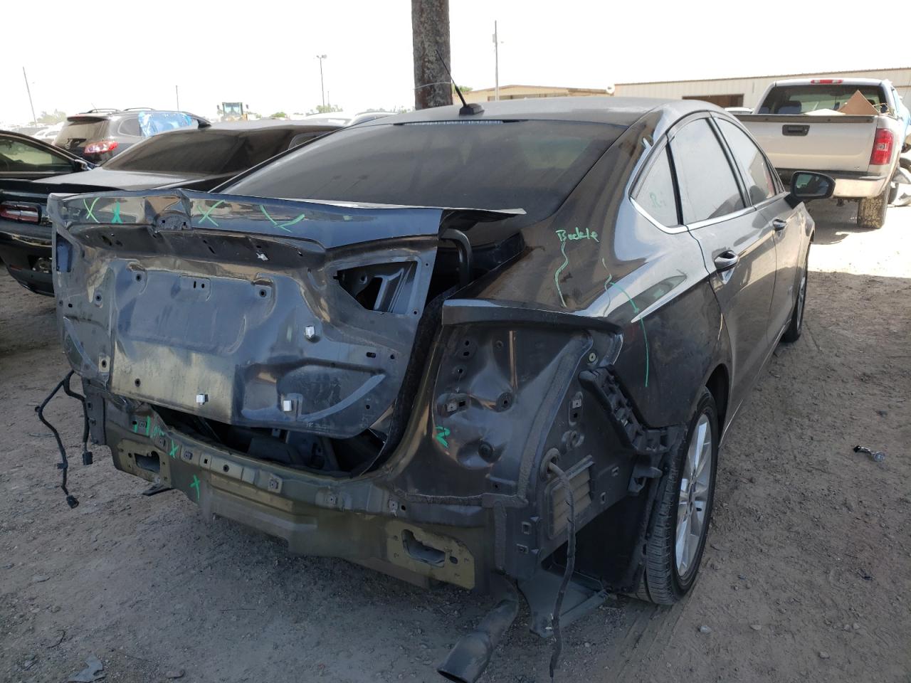 Photo 4 from auction – 2017 FORD FUSION SE with VIN 3FA6P0LU2HR257604