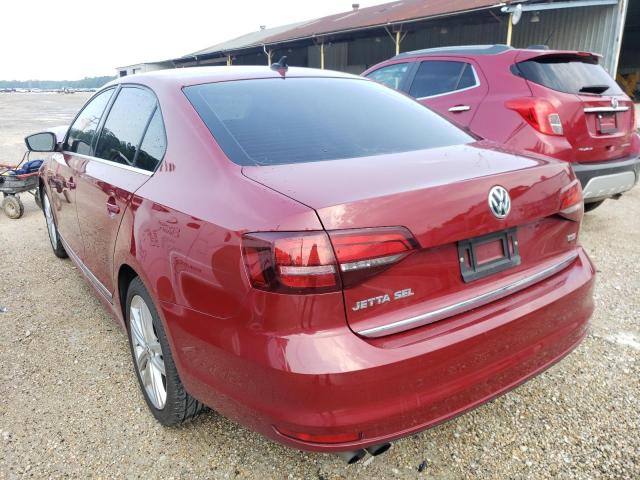 Photo 3 from auction – 2017 VOLKSWAGEN JETTA SEL with VIN 3VWL17AJ6HM296917