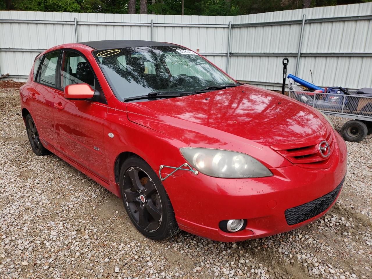 MAZDA 3 HATCHBAC 2006 with VIN JM1BK143361468868 - Photo from auction