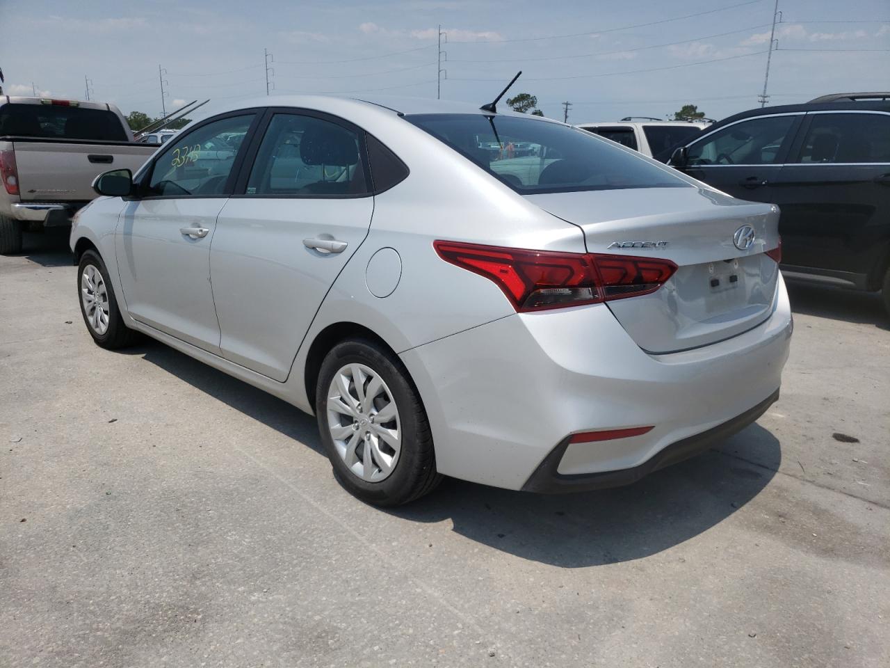 Photo 3 from auction – 2021 HYUNDAI ACCENT SE with VIN 3KPC24A67ME131862