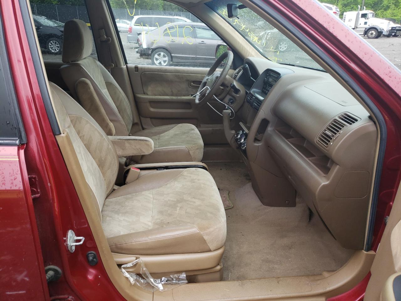 Photo 5 from auction – 2004 HONDA CR-V EX with VIN SHSRD78894U254448