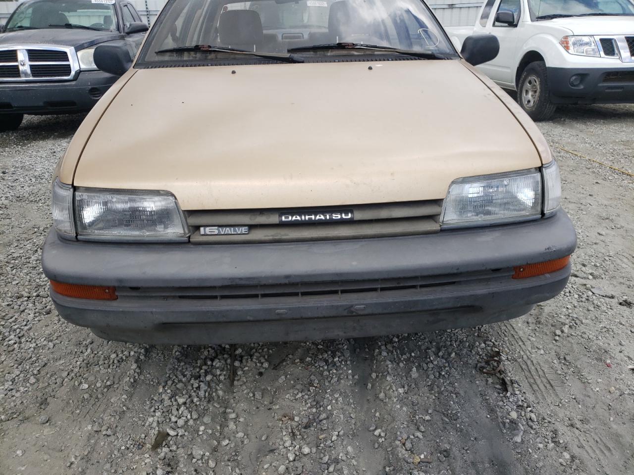 Photo 10 from auction – 1990 DAIHATSU CHARADE SE with VIN JD1HG1124L4407675