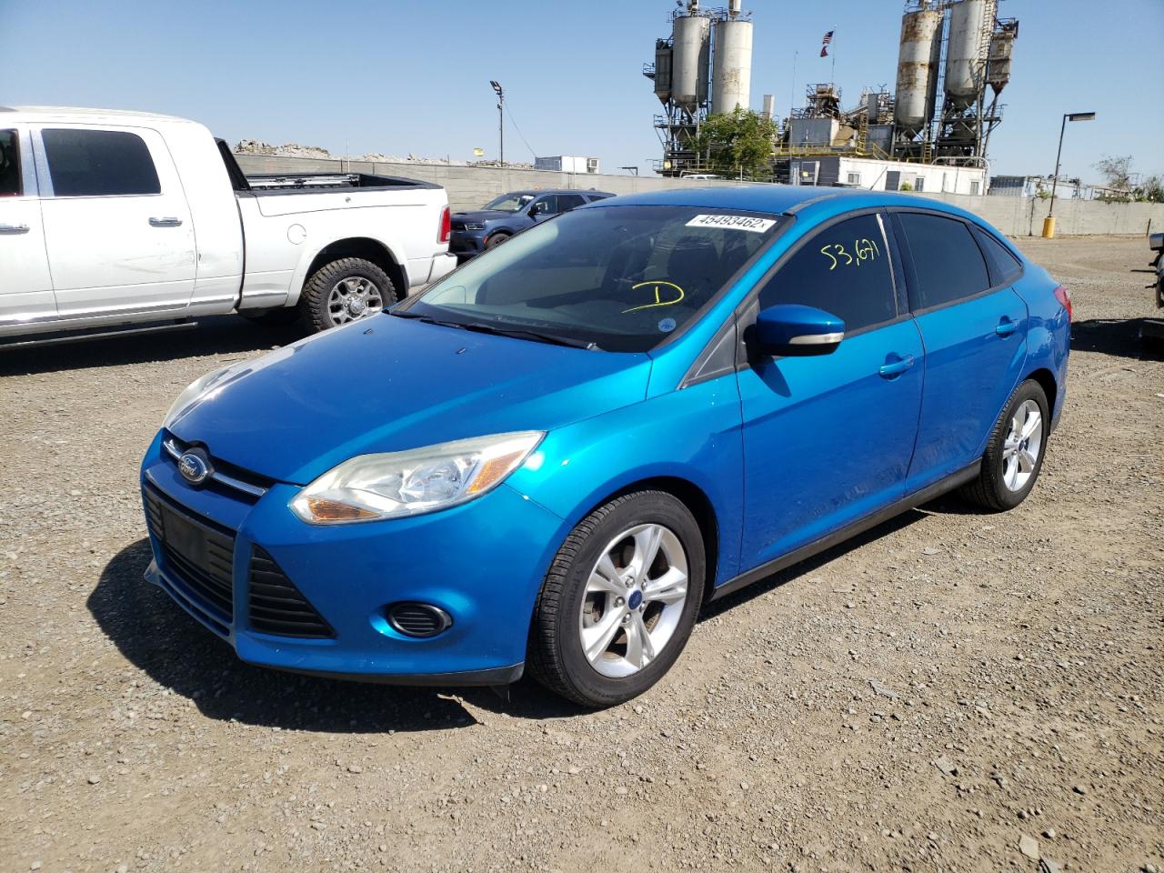 Photo 2 from auction – 2013 FORD FOCUS SE with VIN 1FADP3F29DL251777