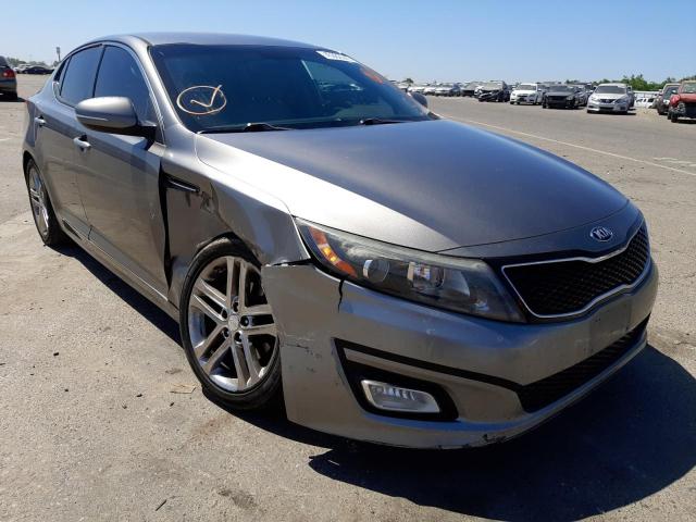 KIA OPTIMA LX 2014 with VIN 5XXGM4A72EG329147 - Photo from auction