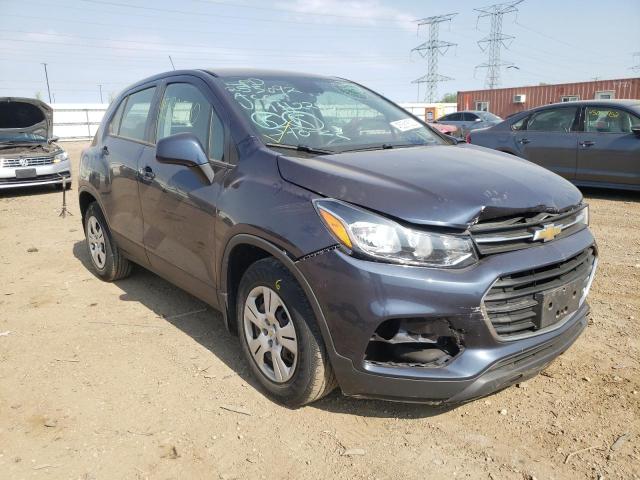 Photo 1 from auction – 2018 CHEVROLET TRAX LS with VIN 3GNCJKSB5JL332242