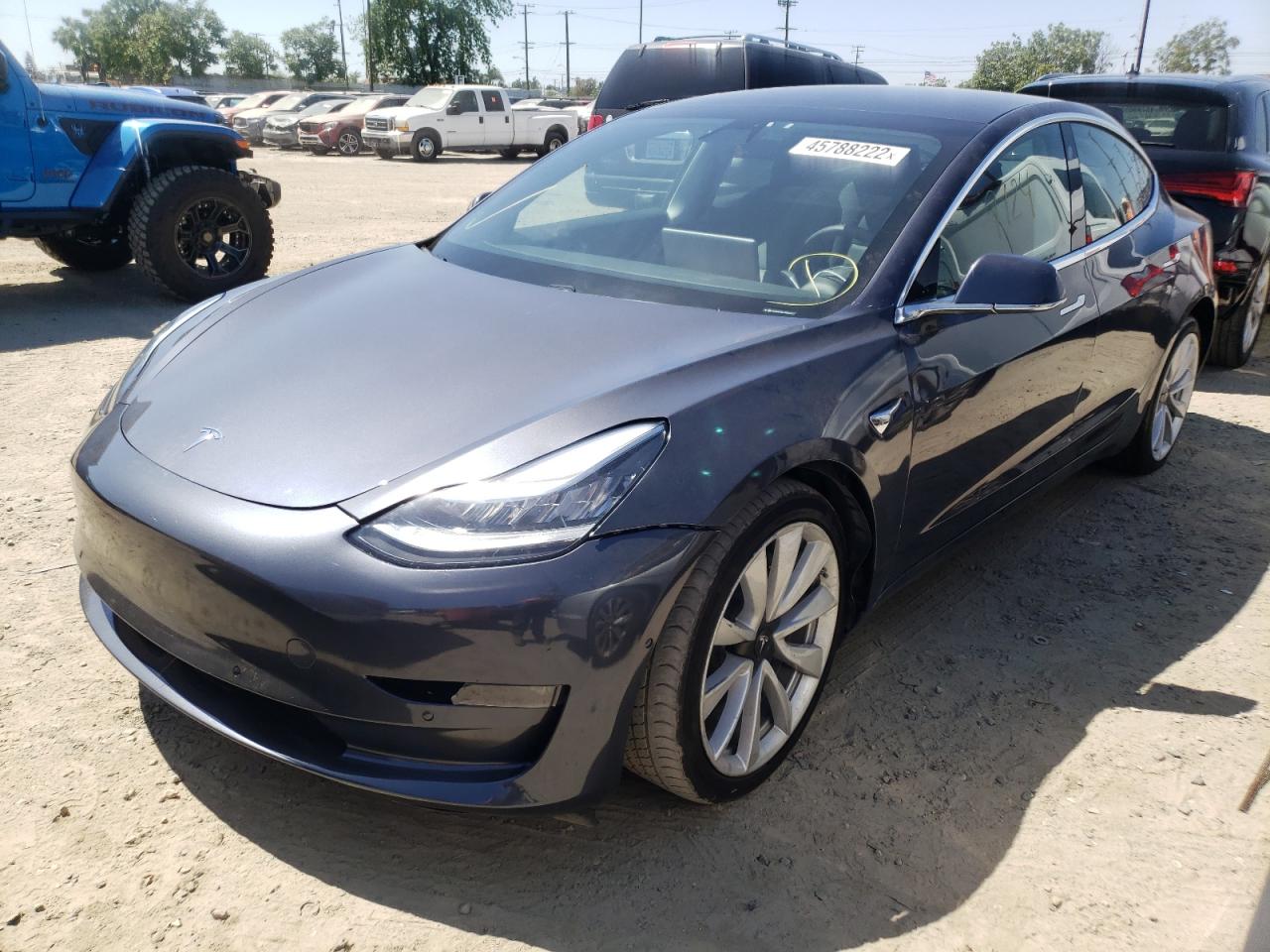 Photo 2 from auction – 2020 TESLA MODEL 3 with VIN 5YJ3E1EB8LF646407