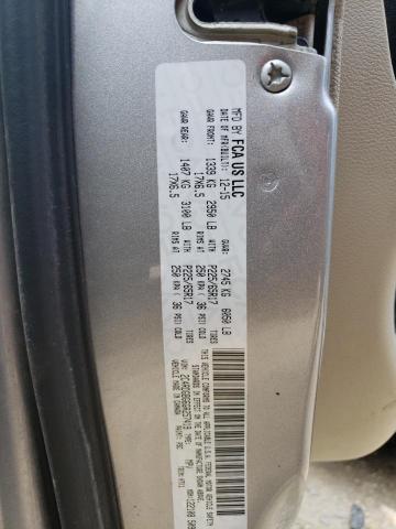 Photo 10 from auction – 2016 DODGE 15 CLUB CC with VIN 2C4RDGBG6GR257419