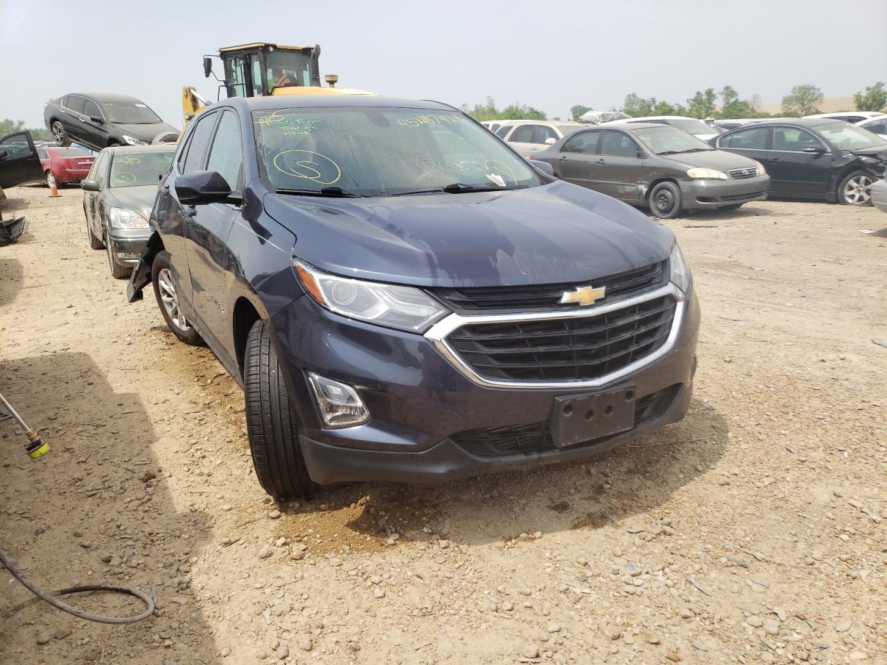 CHEVROLET EQUINOX LT 2018 with VIN 3GNAXJEV1JL387910 - Photo from auction
