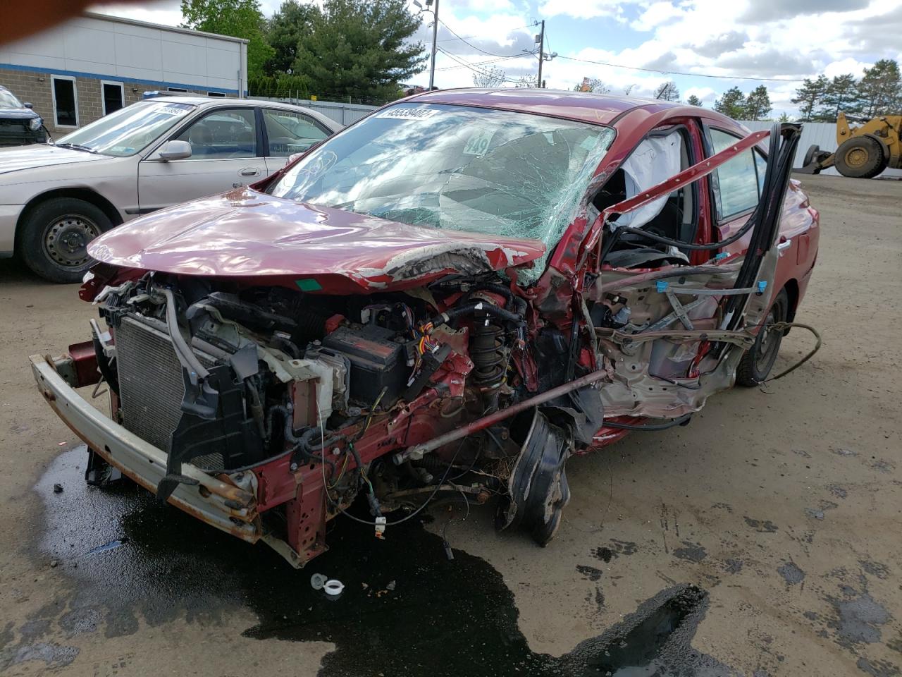 Photo 2 from auction – 2014 NISSAN VERSA S with VIN 3N1CN7AP6EL823919