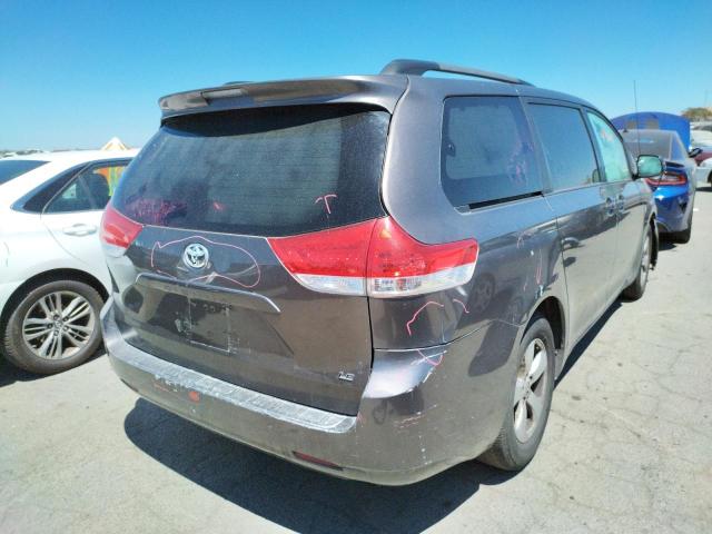 Photo 4 from auction – 2012 TOYOTA SIENNA LE with VIN 5TDKK3DC5CS218302