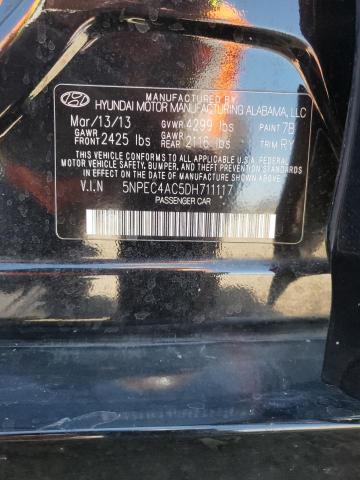 Photo 10 from auction – 2013 HYUNDAI SONATA SE with VIN 5NPEC4AC5DH711117