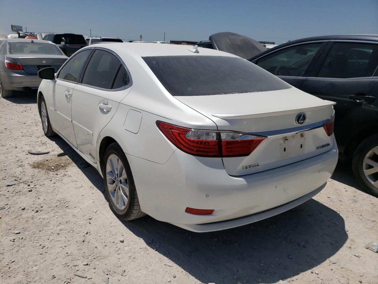 Photo 3 from auction – 2013 LEXUS ES 300H with VIN JTHBW1GG5D2011486