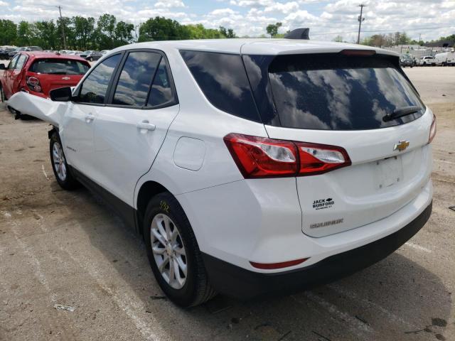 Photo 3 from auction – 2020 CHEVROLET EQUINOX LS with VIN 3GNAXHEV5LS557509