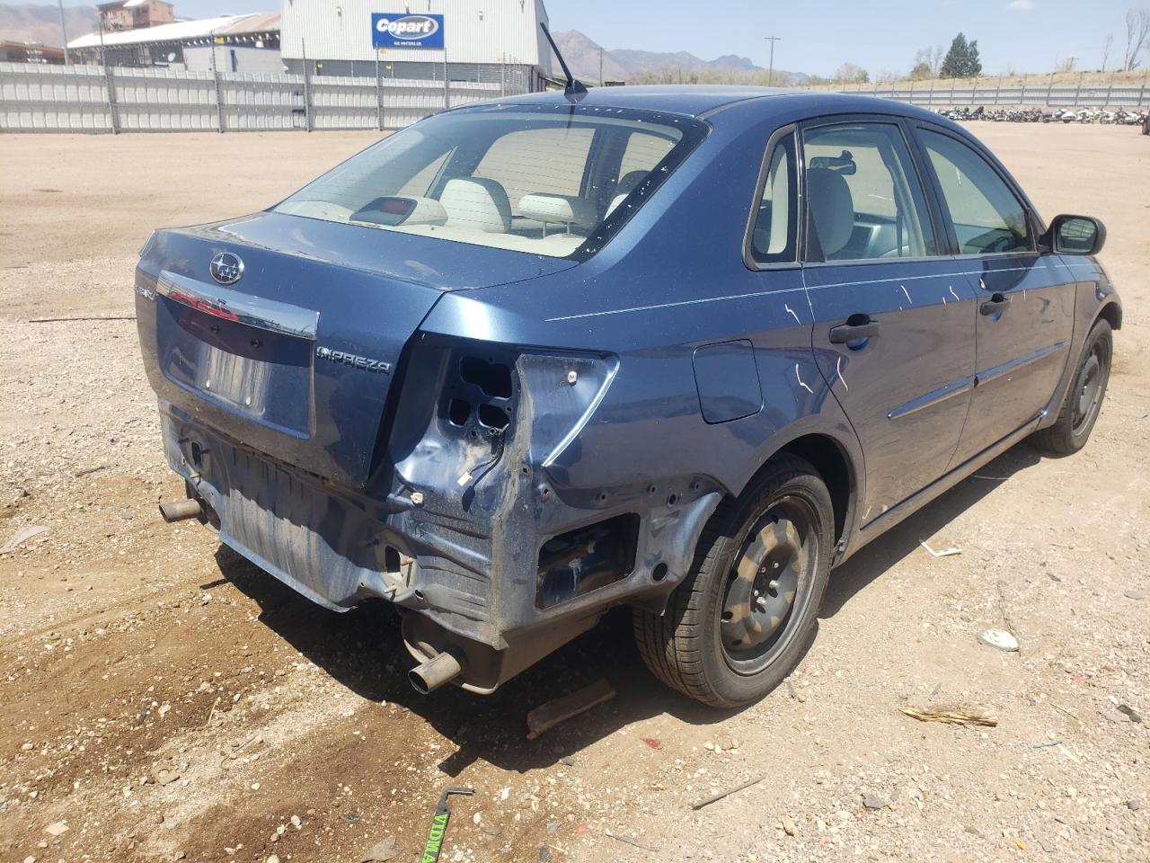 Photo 4 from auction – 2008 SUBARU IMPREZA 2. with VIN JF1GE61608H506307