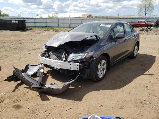 Photo 2 from auction – 2015 HONDA CIVIC LX with VIN 19XFB2F52FE287151