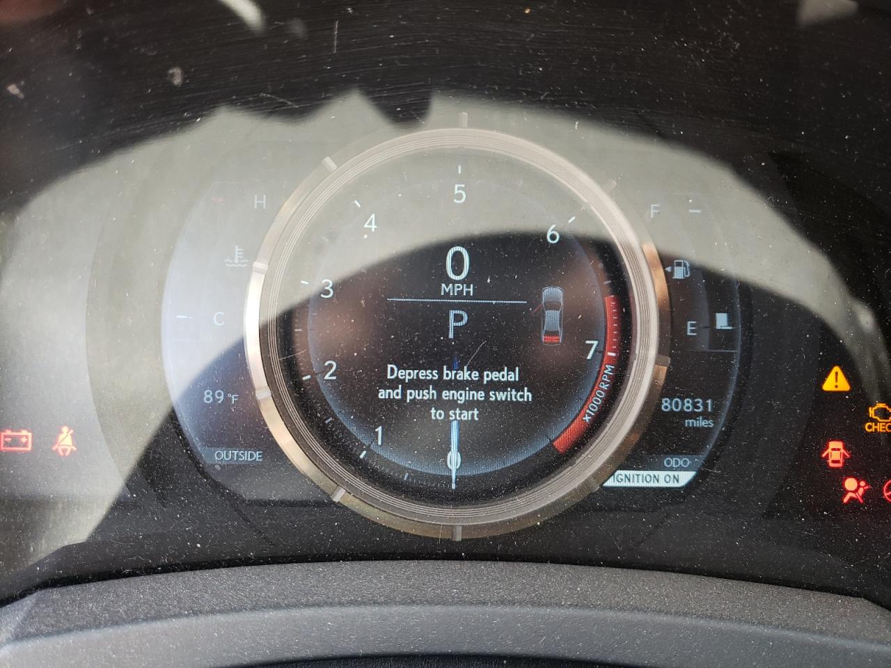 Photo 8 from auction – 2015 LEXUS IS 250 with VIN JTHBF1D25F5061797
