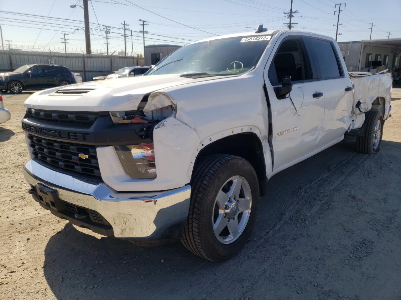 Photo 2 from auction – 2021 CHEVROLET SILVERADO with VIN 1GC1WLE72MF187044
