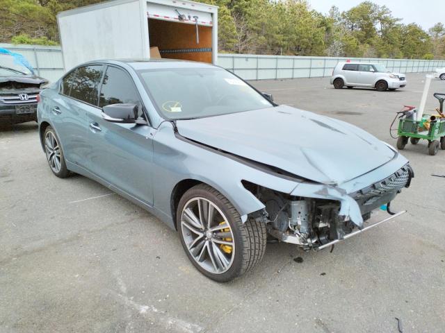 INFINITI Q50 BASE 2015 with VIN JN1BV7AR5FM400432 - Photo from auction