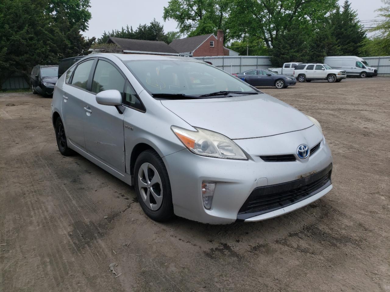 TOYOTA PRIUS 2012 with VIN JTDKN3DU1C5428112 - Photo from auction