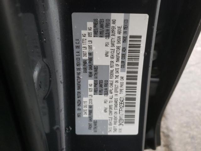 Photo 10 from auction – 2015 MAZDA 3 TOURING with VIN 3MZBM1V77FM236401