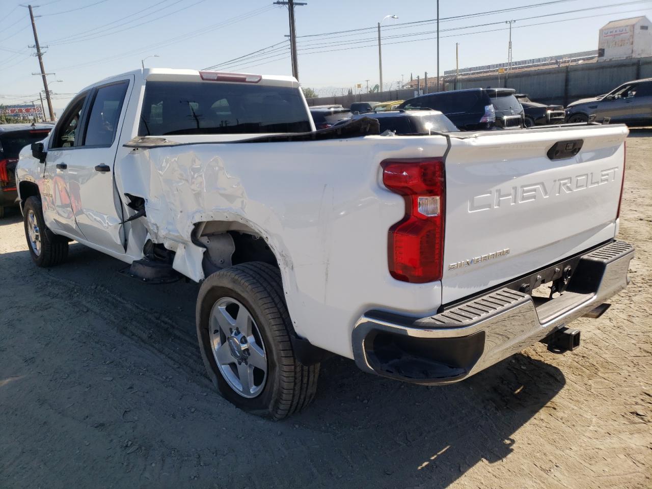 Photo 3 from auction – 2021 CHEVROLET SILVERADO with VIN 1GC1WLE72MF187044