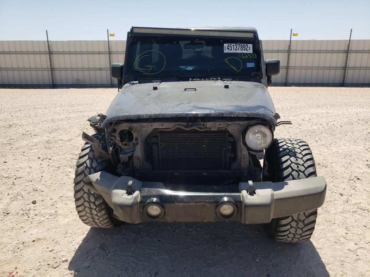 Photo 19 from auction – 2015 JEEP WRANGLER U with VIN 1C4BJWDG5FL623718