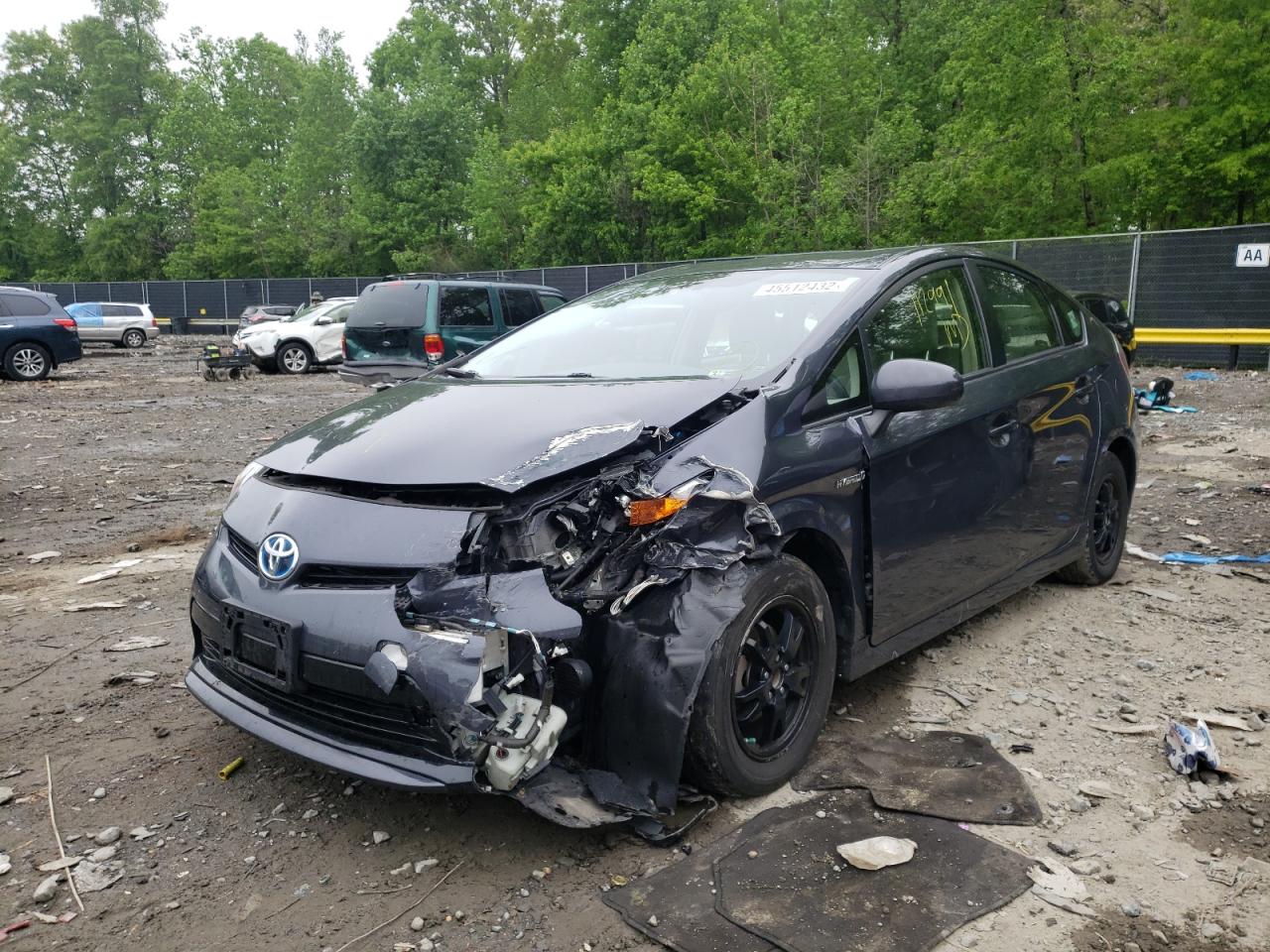 Photo 9 from auction – 2013 TOYOTA PRIUS with VIN JTDKN3DUXD1727008