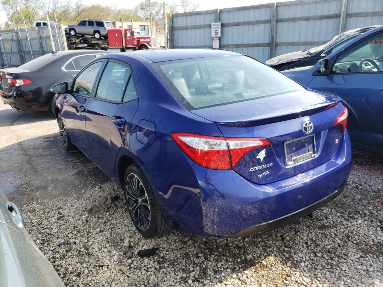Photo 3 from auction – 2016 TOYOTA COROLLA L with VIN 2T1BURHE3GC542159
