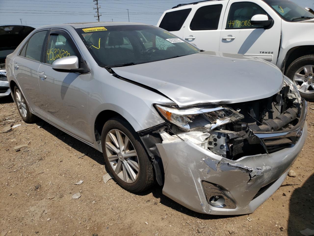 TOYOTA CAMRY BASE 2012 with VIN 4T4BF1FK1CR249055 - Photo from auction