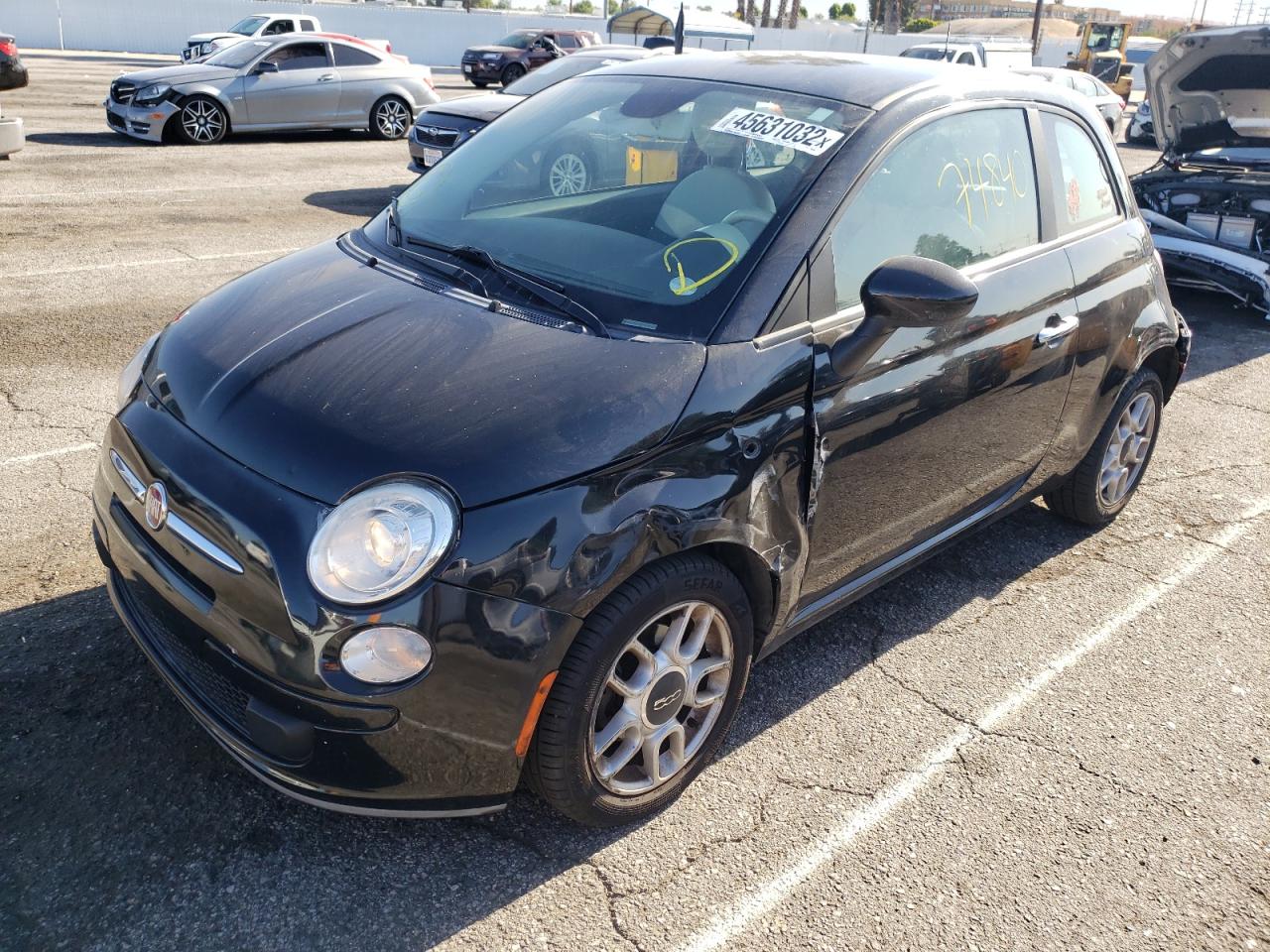 Photo 2 from auction – 2013 FIAT 500 POP with VIN 3C3CFFAR1DT738950