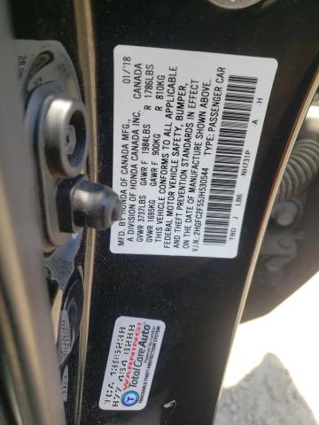 Photo 10 from auction – 2018 HONDA CIVIC LX with VIN 2HGFC2F55JH530544
