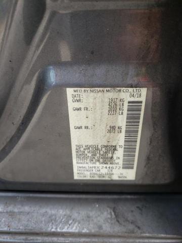 Photo 10 from auction – 2018 NISSAN ALTIMA 2.5 with VIN 1N4AL3AP8JC244672