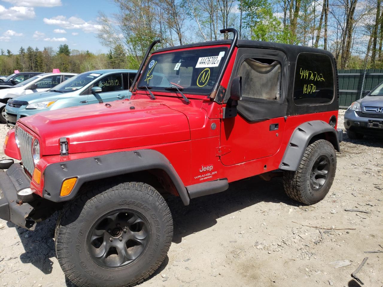 Photo 9 from auction – 2004 JEEP WRANGLER / with VIN 1J4FA29134P761854