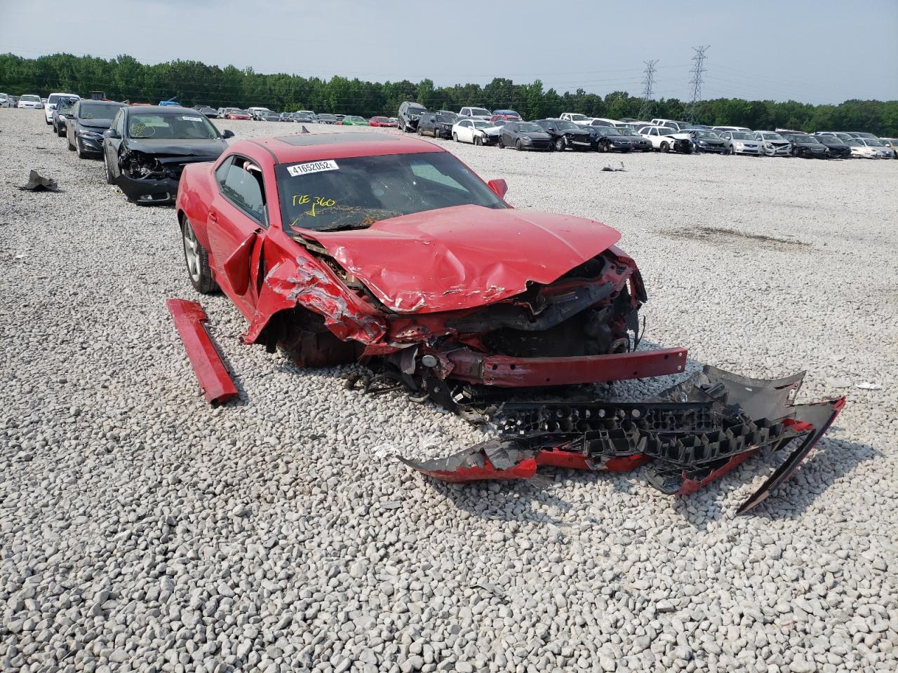 CHEVROLET CAMARO LT 2010 with VIN 2G1FC1EV3A9172003 - Photo from auction