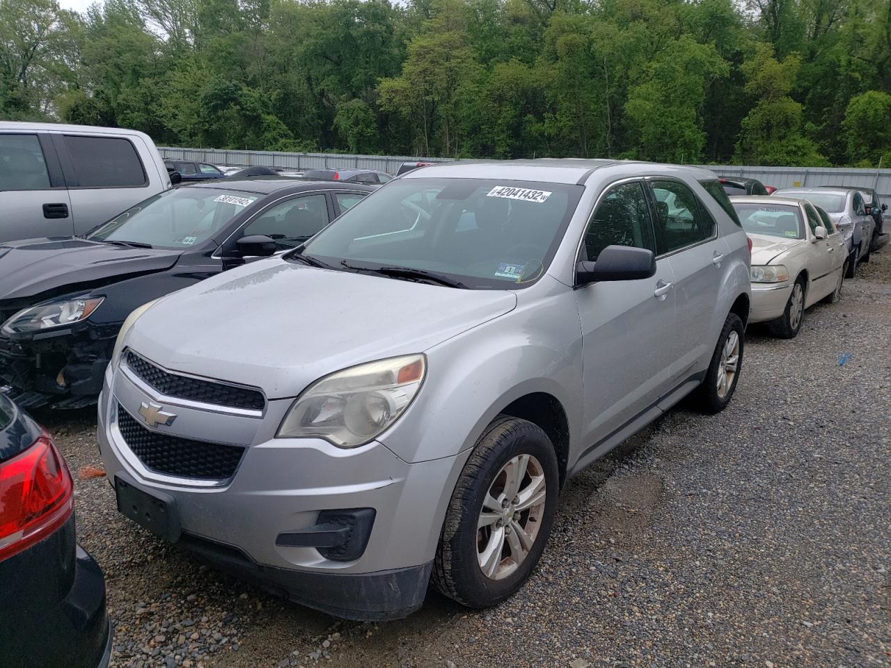 Photo 2 from auction – 2012 CHEVROLET EQUINOX LS with VIN 2GNALBEK1C1255242